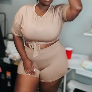 Khaki 2 piece from Blushmark